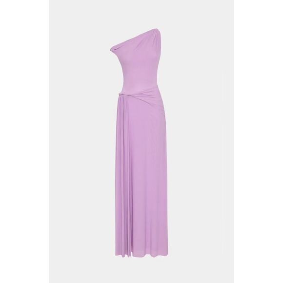 Misha THE 'SISAL' MESH DRESS Lilac L NWT - Picture 1 of 7